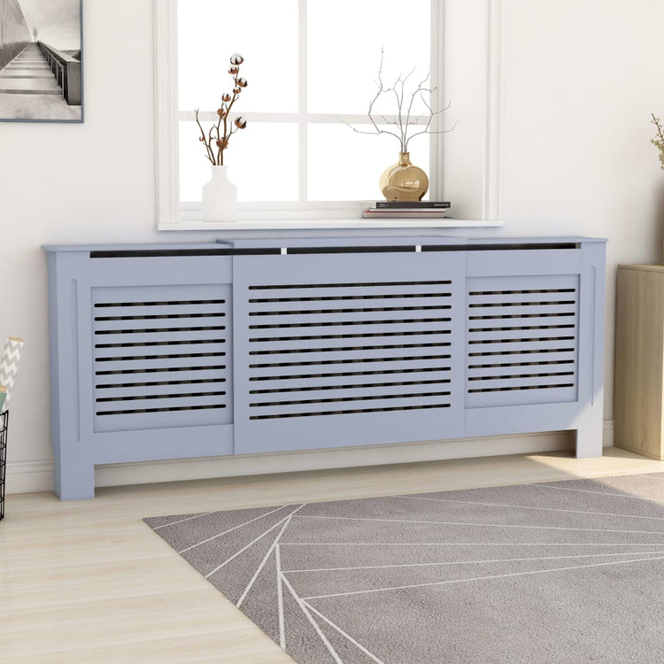 vidaXL Radiator Cover Radiator Guard for Home Office Heater Cabinet Cover MDF-24