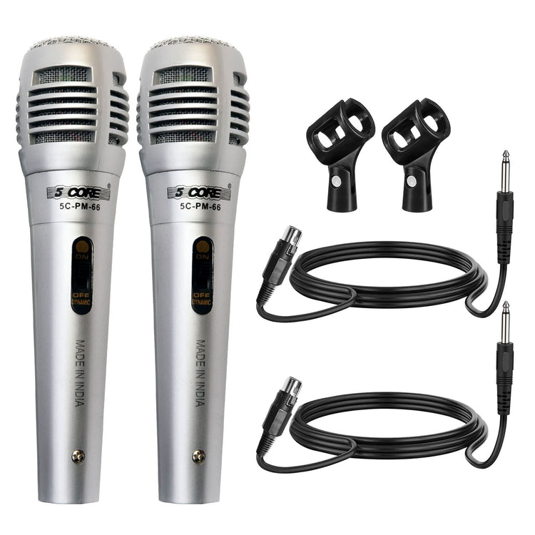 5Core XLR Microphone Dynamic Mic Karaoke Singing Studio Mics Handheld Microfono-0