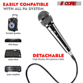 5Core XLR Microphone Dynamic Mic Karaoke Singing Studio Mics Handheld Microfono-4