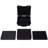 vidaXL Equipment Case Protective Hard Carry Case Portable Camera Case Black-3