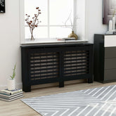 vidaXL Radiator Cover Radiator Guard for Home Office Heater Cabinet Cover MDF-11