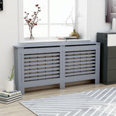 vidaXL Radiator Cover Radiator Guard for Home Office Heater Cabinet Cover MDF-7