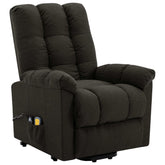 vidaXL Power Lift Recliner Electric Lift Chair for Home Theater Cinema Fabric-1