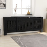 vidaXL Radiator Cover Radiator Guard for Home Office Heater Cabinet Cover MDF-10
