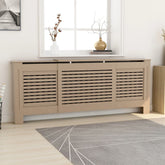 vidaXL Radiator Cover Radiator Guard for Home Office Heater Cabinet Cover MDF-25