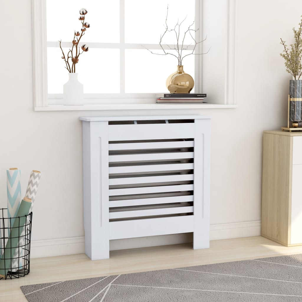 vidaXL Radiator Cover Radiator Guard for Home Office Heater Cabinet Cover MDF-19
