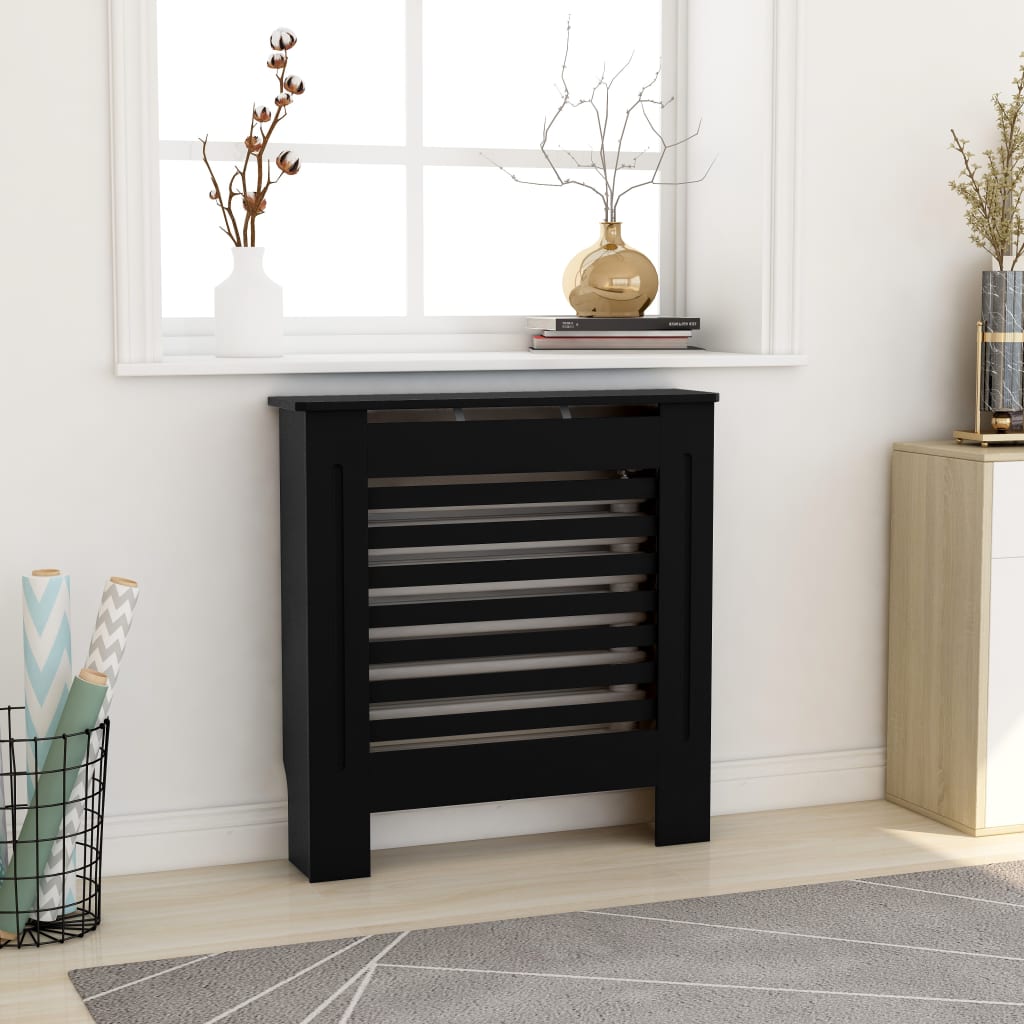 vidaXL Radiator Cover Radiator Guard for Home Office Heater Cabinet Cover MDF-8
