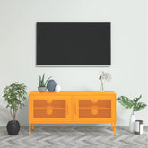 vidaXL TV Stand TV Unit Sideboard Home TV Console Media Unit Cupboard Steel-8