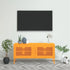 vidaXL TV Stand TV Unit Sideboard Home TV Console Media Unit Cupboard Steel-8