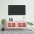 vidaXL TV Stand TV Unit Sideboard Home TV Console Media Unit Cupboard Steel-11