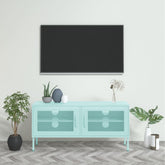 vidaXL TV Stand TV Unit Sideboard Home TV Console Media Unit Cupboard Steel-7