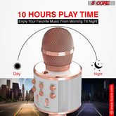 5Core Wireless Karaoke Microphone Bluetooth Mic Portable Handheld Microfonos Inalambricos COPPER-1