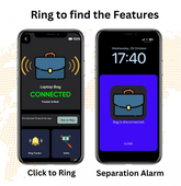 Dolphin Smart Bluetooth Tracker Pro with Leather Case-3